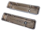 Proform Stamped Steel Chevrolet Valve Covers 141-101 Covers, Tall, Steel, Chrome, Logo, Chevy, Small Block, Pair thumbnail 2