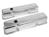 Proform Stamped Steel Chevrolet Valve Covers 141-101 Covers, Tall, Steel, Chrome, Logo, Chevy, Small Block, Pair thumbnail 3