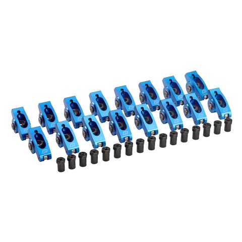 Proform Super-Street Roller Rocker Arms 66915 Arms, Super-Street, Stud Mount, Full Roller, Aluminum, 1.6 Ratio, Fits 3/8 in. Stud, Chevy, Small Block, Set of 16 thumbnail 2