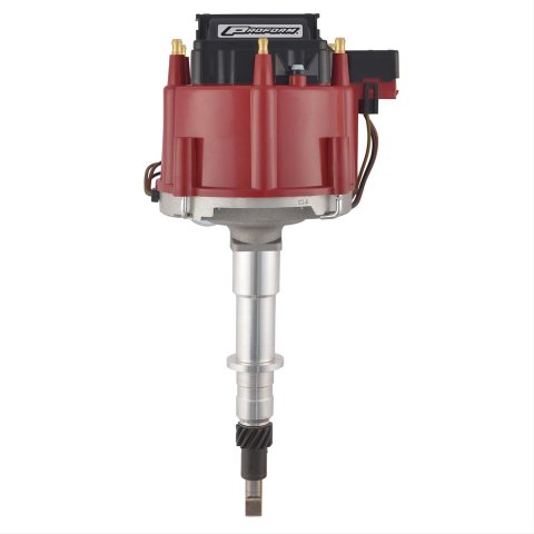 Proform Street/Strip HEI Distributors 67186 Distributor, HEI, Magnetic Pickup, Vacuum, Mechanical Advance, Red Cap, AMC, 232-258, L6, Each