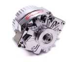 Proform Alternators 141-657 Alternator, Chrome, Red Chevy Bowtie Emblem, Internal Regulator, V-Belt Pulley, 100 Amp, 1-Wire, GM, Each thumbnail 5