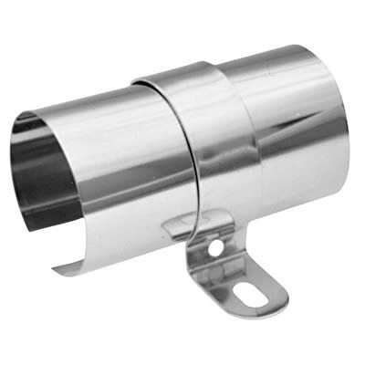 Proform Coil Cover Kits 66120 Bracket, Steel, Chrome, Canister-Style, Universal, Includes Chrome Cover, Each