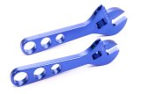 Proform AN Adjustable Wrenches 67729 Wrenches, Adjustable, Aluminum, Anodized, One -3 to -8 AN, One -10 to -20 AN, Pair thumbnail 2