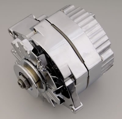 Proform Alternators 66445.1N Alternator, 1-Wire Only, Internal Regulator, 100 Amp, Chrome, Chevy, GMC, Each thumbnail 3