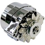 Proform Alternators 66445.6N Alternator, Internal Regulator, 60 Amp, Chrome Plated, Chevy, GMC, Each thumbnail 2