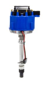 Proform Race HEI Distributors 66941BM Distributor, HEI, New, Magnetic Pickup, Mechanical Advance, Blue Cap, Coil, Chevy, Big/Small, Each thumbnail 2