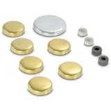Proform Freeze Plug Kits 66555 Plugs, Brass, Ford, 351C, 351M, 400, Kit thumbnail 1