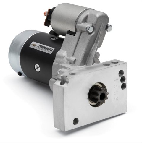 Proform High-Torque Starters 141-684 Starter, GM Licensed, High Torque, Billet Aluminum Block, 15:1 Max Comp. Ratio, Chevy, V-8, Inline Pattern thumbnail 1
