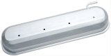 Proform Slant Edge Diecast Aluminum Valve Covers 141-266 Cover, Cast Aluminum, Polished Finish, No Logo, Chevy, Small Block, LS, Pair thumbnail 1