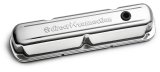 Proform Stamped Steel Mopar Valve Covers 440-301 Covers, Steel, Chrome, Direct Connection Logo, Mopar, Small Block LA, Pair thumbnail 3