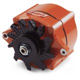 Proform Parts Alternators and Generators 141-148 Alternator; 100 AMP; GM 1-Wire; Slant-Edge; Raised Bowtie; Chevy Orange thumbnail 4