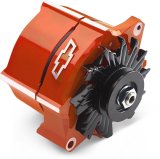 Proform Parts Alternators and Generators 141-148 Alternator; 100 AMP; GM 1-Wire; Slant-Edge; Raised Bowtie; Chevy Orange thumbnail 6
