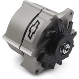 Proform Parts Alternators and Generators 141-153 Alternator; 100 AMP; GM 1-Wire; Slant-Edge; Black Bowtie; Cast Gray Crinkle thumbnail 5