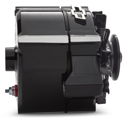 Proform Parts Alternators and Generators 141-147 Alternator; 100 AMP; GM 1-Wire; Slant-Edge; Raised Bowtie; Liquid Black thumbnail 6