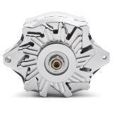 Proform Parts Alternators and Generators 141-154 Alternator; 100 AMP; GM 1-Wire; Slant-Edge; Recessed Black Bowtie Logo; Chrome thumbnail 2
