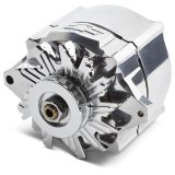 Proform Parts Alternators and Generators 141-151 Alternator; 100 AMP; GM 1-Wire; Slant-Edge; Raised Bowtie; Polished thumbnail 1
