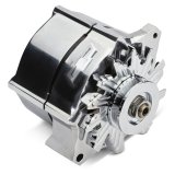 Proform Parts Alternators and Generators 141-151 Alternator; 100 AMP; GM 1-Wire; Slant-Edge; Raised Bowtie; Polished thumbnail 7