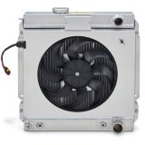 Proform Slim-Fit Radiator Systems 69681.2 Radiators, Systems, Downflow, Aluminum, Natural, Transmission Cooler, Single Fan, Ford, 2.8L, 3.3L, 4.3L, 4.7L, Kit thumbnail 4
