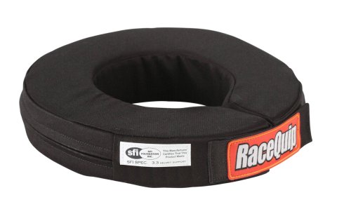 RaceQuip 360 Degree SFI Rated Helmet Supports 337009RQP Support, Degree, Black, Adult 21 in., 3.3, Each thumbnail 2