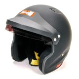 RaceQuip OF20 Open Face Helmets 256005RQP Helmet, OF20, Face, Gloss Black, Snell SA2020, EPS Liner, No Graphic, Large, Each thumbnail 2