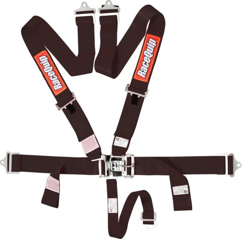 RaceQuip Latch & Link 5-Point Harness 711001RQP Harness, Link, Individual, Bolt-In, Wraparound, Floor/Roll Bar Mount, Black, Each thumbnail 3