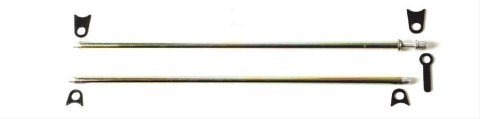 RaceQuip Window Net Mount Kits 700107RQP Kit, RaceQuip, 35 in. Bottom Bar, 36 in. Top Bar, Kit