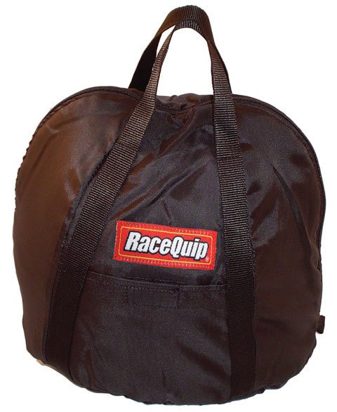 RaceQuip Helmet Bags 300003RQP Bag, RaceQuip, Nylon, Black, Zipper Closure, Each