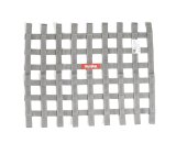 RaceQuip SFI Ribbon Window Nets 725065RQP Net, Ribbon, Rectangle, Polypropylene, Silver, 24 in. Width, 18 in. Height, 27.1, Each thumbnail 1