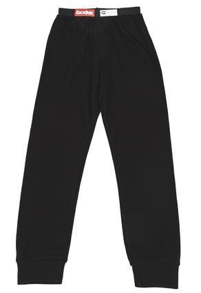 RaceQuip SFI 3.3 Fire-Retardant Underwear Pants 422996RQP Fire Retardant Pants, 3.3, Full Length, Nomex, Black, Men's X-Large, Each