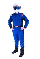 RaceQuip Chevron-1 FRC SFI-1 Suits 130928RQP Suits, One-Piece, Men's 3X-Large, Single Layer, SFI 3.2A/1, Blue, Each thumbnail 4