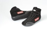 RaceQuip Euro Carbon-L Racing Shoes 30500150RQP Shoes, Mid-top Style, US Mens Shoe Size 15, Pyrovatex Liner, Black, SFI 3.3/5, Pair thumbnail 3