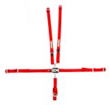 RaceQuip Jr. Dragster and Quarter Midget 5-Point Harnesses 709019RQP Racing Harness, Dragster, Midget, Complete, 5-Point, Latch, SFI 16.2, Nylon, Red, Each thumbnail 3