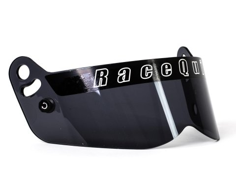 RaceQuip Replacement Face Shields 205004RQP Helmet Shield, Vesta Series, Dark Smoke, Each thumbnail 1