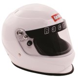RaceQuip PRO Youth Helmets 2261196RQP Helmet, Youth, Full Face, Nomex Liner, White, Gloss, Adjustable Size, Each thumbnail 1