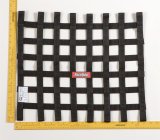 RaceQuip SFI Ribbon Window Nets 726004RQP Net, Ribbon, Rectangle, 21 in. x 18 in., Black, 27.1, Each thumbnail 1