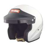 RaceQuip OF20 Open Face Helmets 256112RQP Helmet, OF20, Face, Gloss White, Snell SA2020, EPS Liner, No Graphic, Small, Each thumbnail 2