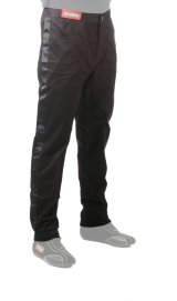 RaceQuip SFI-1 Pro-1 Single Layer Kids Pants 1970093RQP Driving Pant, Kids, Pyrovatex, Black, SFI 3.2A/1, Youth Medium, Each thumbnail 3