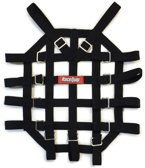RaceQuip Quarter Midget Roll Cage Roof Nets 820995RQP Net, Black, Midget, QMA Cages, Each thumbnail 2