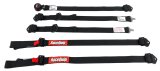 RaceQuip Jr. Dragster and Quarter Midget 5-Point Harness 739009RQP Racing Harness, Dragster, Midget, Complete, 5-Point, Camlock, SFI 16.2, Nylon, Black, Each thumbnail 1