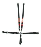 RaceQuip Jr. Dragster and Quarter Midget 5-Point Harness 739009RQP Racing Harness, Dragster, Midget, Complete, 5-Point, Camlock, SFI 16.2, Nylon, Black, Each thumbnail 2