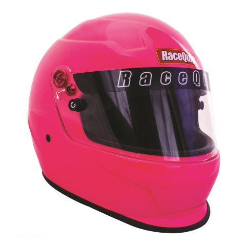 RaceQuip PRO20 Helmets 276881RQP Helmets, PRO20, Full, Gloss Hot Pink, Snell SA2020, EPS Liner, No Graphic, X-Small, Each