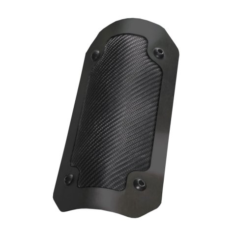 DEI ONYX Series Pipe Shields 902462 Exhaust Heat Shield, Onyx Shield, 1,350 degrees F, Fiberglass/Silica, Black with Black Metal Trim, Flexible, Kit thumbnail 2