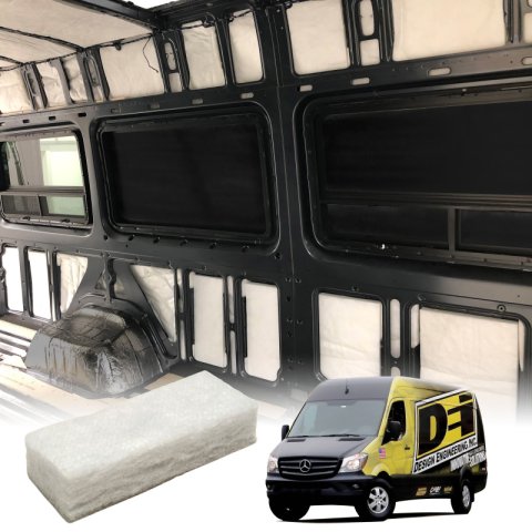 DEI Custom Cut Insulation Kits for 2010-2018 SPRINTER 2500, 3500, 2018 3500XD - 51106 Sprinter Van + See below, Sprinter Van + See below thumbnail 1