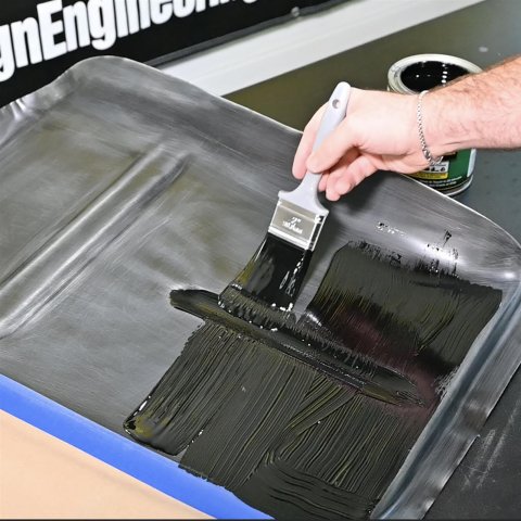 DEI Boom Mat Damping Paints 50219 Sound Deadener, Mat, Brush-On, 1.00 Liter, Black, Each thumbnail 1