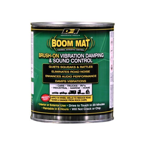 DEI Boom Mat Damping Paints 50219 Sound Deadener, Mat, Brush-On, 1.00 Liter, Black, Each thumbnail 3