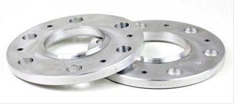 ReadyLift Suspension 0.5 inch Wheel Spacers 15-3485 Spacers, Aluminum, 0.500 in. Thickness, 6 x 5.50 in. Bolt Circle, Chevy, GMC, Pair thumbnail 2