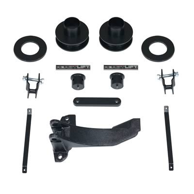ReadyLift Suspension Stage 2 Leveling Kits 66-2515 Front Kit; 2.5 in. Front Kit; Coil Spacers; Allows Up To A 37in. Tire; Includes T
