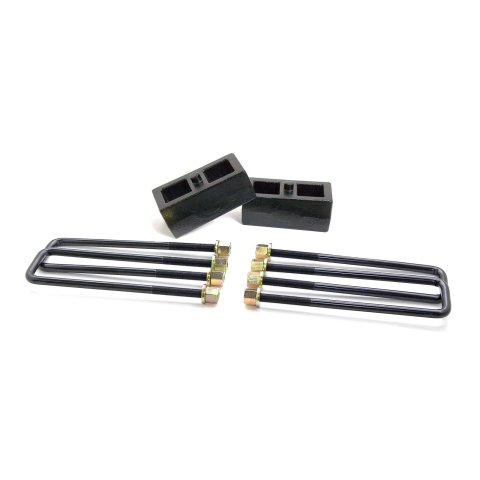 ReadyLift Suspension Rear Block Kits 66-3112 Lift, Leaf Spring Block, Cast Iron, Rear, 2.0 in., Chevy, GMC, Kit