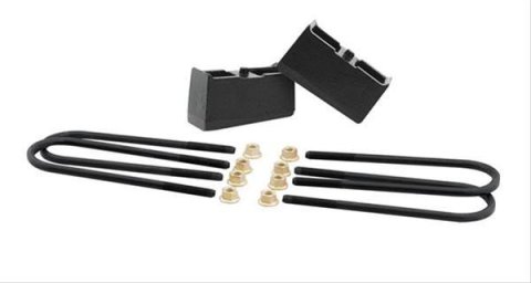 ReadyLift Suspension Rear Block Kits 66-3003 Leaf Spring Blocks, 3.0 in. Block, Cast Iron, Chevy, GMC, Kit