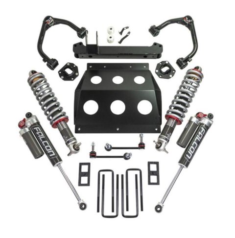 ReadyLift Suspension SST Lift Kits 62-33340 Lift, 2.1 Kit, 3.0 in. Front/ 1.0 in. Rear, Upper Control Arms, Falcon Coilover/Shocks, Leaf Spring Block, Chevrolet, Kit thumbnail 3